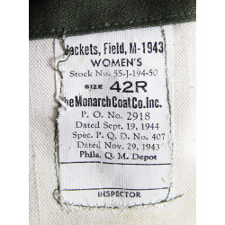 Veste M-1943, WAC & Nurse, 42R, 1944