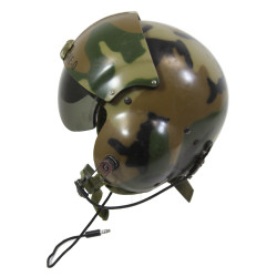 Casque de vol APH-5, pilote d'hélicoptère, 1971, US Army, Viêt-Nam, camouflé