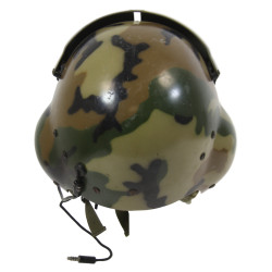 Casque de vol APH-5, pilote d'hélicoptère, 1971, US Army, Viêt-Nam, camouflé
