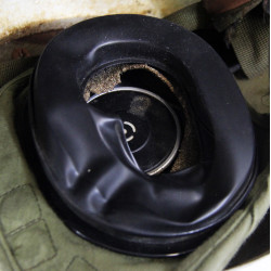 Casque de vol APH-5, pilote d'hélicoptère, 1971, US Army, Viêt-Nam, camouflé
