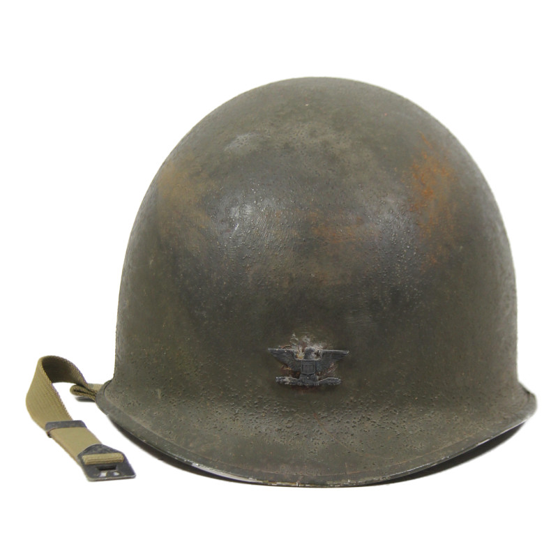 Helmet, M1, Fixed Loops, Colonel, IMP Inc. Liner, 7th Infantry Division Helmet, M1, Fixed Loops, Colonel, IMP Inc. Liner, 7th Infantry Division