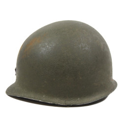Helmet, M1, Fixed Loops, Colonel, IMP Inc. Liner, 7th Infantry Division