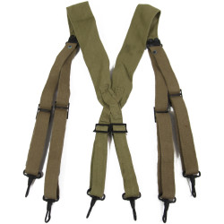 Suspenders, M-1936, U.S. VARIED 1942, NOS, Two-tone