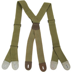 Suspenders, Jump Trousers, M-1942, OD 3