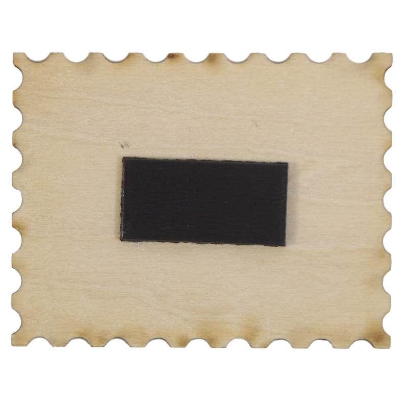 Magnet, 3D, 82nd Airborne Division, Wood