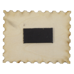 Magnet 3D, en bois, Dead Man's Corner
