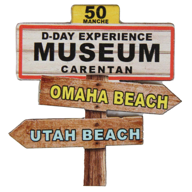 Magnet, D-Day landing beaches, D-Day Experience Museum Magnet, D-Day landing beaches, D-Day Experience Museum