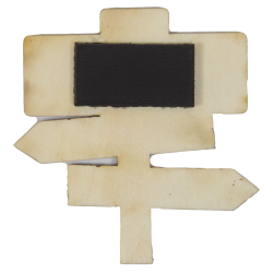 Magnet pancartes, en bois, D-Day Experience Museum