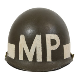 Helmet, M1, Fixed bales, Military Police (MP)