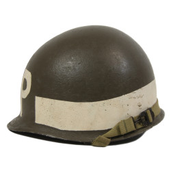 Helmet, M1, Fixed bales, Military Police (MP)