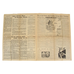 Newspaper, The Providence Sunday Journal, December 7, 1941, 'Japanese Bombing Honolulu'