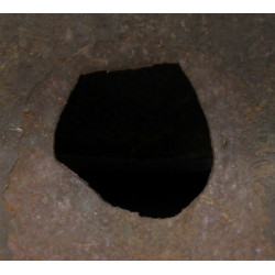 Casque M-1917, 7th Infantry Division, Saint-Mihiel, impacté