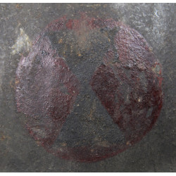 Casque M-1917, 7th Infantry Division, Saint-Mihiel, impacté