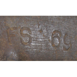Helmet, M-1917, 7th Infantry Division, St. Mihiel, Pierced