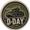 D-Day metal box, Sherman