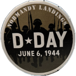 D-Day metal box, Normandy Landings