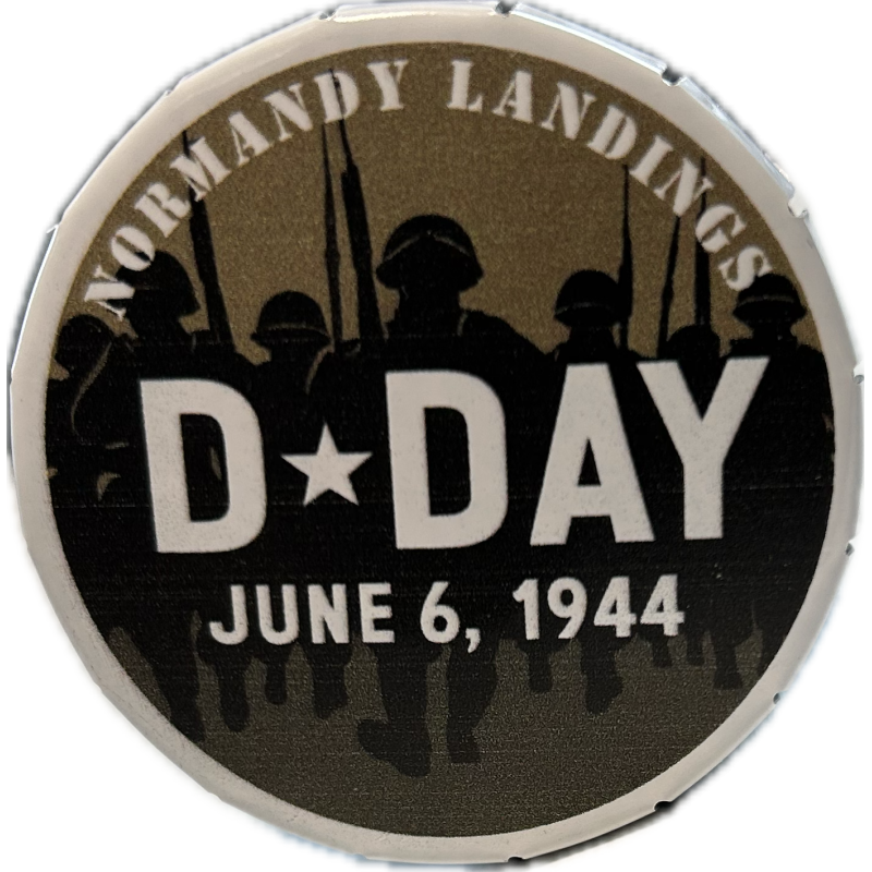 D-Day metal box, Normandy Landings D-Day metal box, Normandy Landings