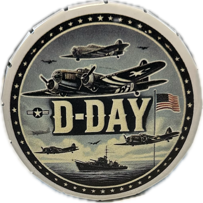 D-Day metal box, Landing Beaches D-Day metal box, Landing Beaches