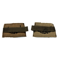 Paire d'épaulettes, The Middlesex Regiment, D-Day, Sword Beach, Normandie