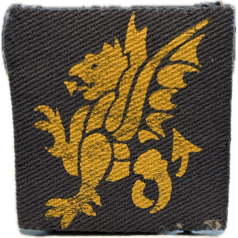 Formation Badge, 43rd (Wessex) Infantry Division, Printed, Normandy Formation Badge, 43rd (Wessex) Infantry Division, Printed, Normandy