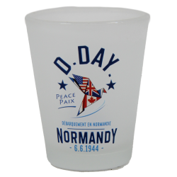 Shot Glass, D-Day Normandy