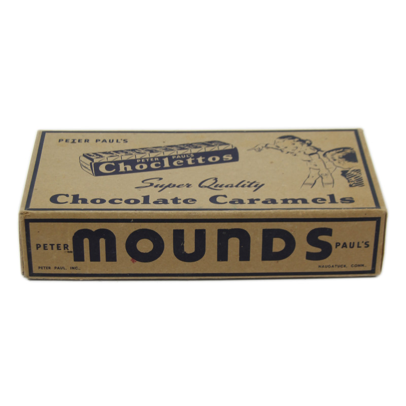Box, Chocolate Bar, MOUNDS, Empty