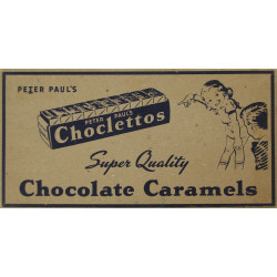 Boîte de barres chocolatées, MOUNDS, vide