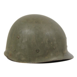 Helmet, M1, Fixed Loops, SEAMAN PAPER CO. Liner, US Marine Corps