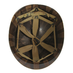 Helmet, M1, Fixed Loops, SEAMAN PAPER CO. Liner, US Marine Corps