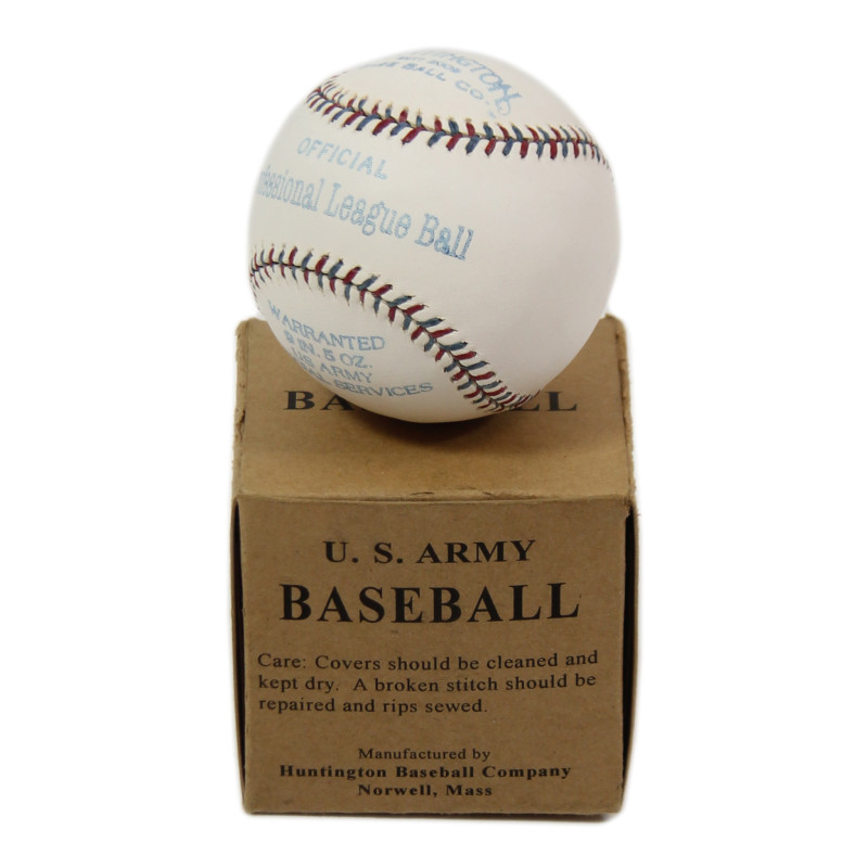 Balle de baseball, Huntington, SPECIAL SERVICES U.S. ARMY, état neuf