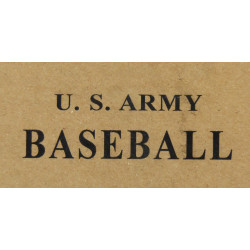 Balle de baseball, Huntington, SPECIAL SERVICES U.S. ARMY, état neuf