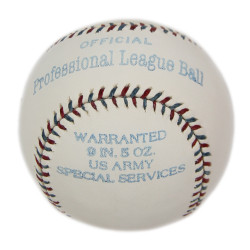 Balle de baseball, Huntington, SPECIAL SERVICES U.S. ARMY, état neuf