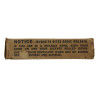 Ration, Type K, Dinner Unit, 1st Type, Complete