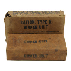 Ration, Type K, Dinner Unit, premier type, complète