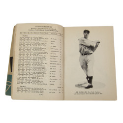 Brochure, Major League Baseball, Facts & Figures and Official Rules, 1942