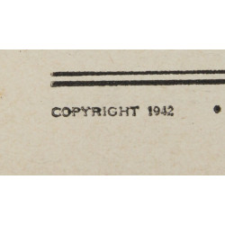 Brochure, Major League Baseball, Facts & Figures and Official Rules, 1942