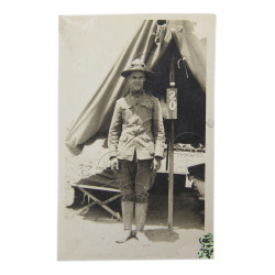 Photographies et plaque d'identité, Dog Tag, Pfc. Grover Kessler, Co. L, 315th Inf. Regt., 79th Infantry Division, AEF