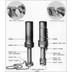 Lance-fusées Mk 3, US Navy, 1943, complet