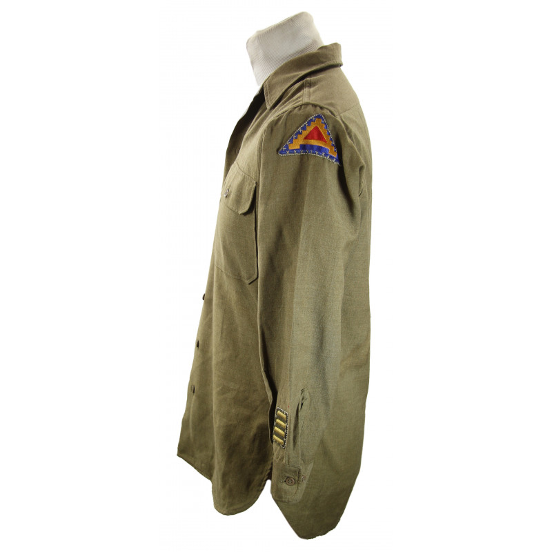 Chemise moutarde, Special, 29th Infantry Division, 14 ½ x 33