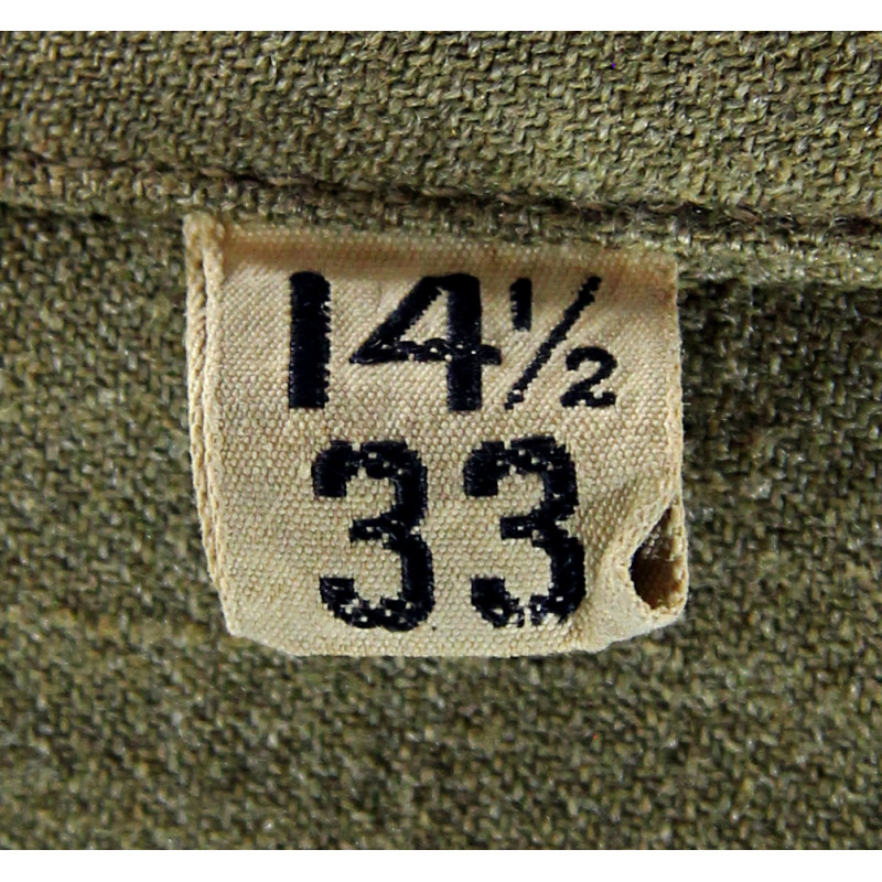 Chemise moutarde, Special, 29th Infantry Division, 14 ½ x 33