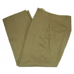 Pantalon moutarde, officier, taille 40