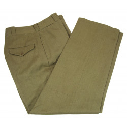 Pantalon moutarde, officier, taille 40