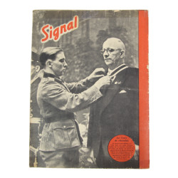 Magazine, Signal, N°1, July 1942, French Edition
