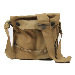 Gas Mask, US Army, in Satchel, Cpl. Walter Baker, Co. A, 307th Military Police, 82nd Infantry Division, AEF