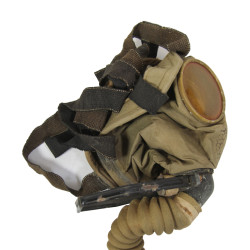Gas Mask, US Army, in Satchel, Cpl. Walter Baker, Co. A, 307th Military Police, 82nd Infantry Division, AEF