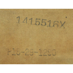 Masque à gaz, US Army, dans sa housse, Cpl. Walter Baker, Co. A, 307th Military Police, 82nd Infantry Division, AEF