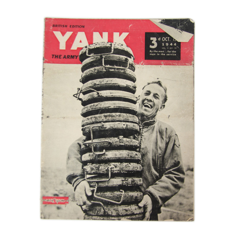 Magazine, YANK, October 15, 1944, British Edition