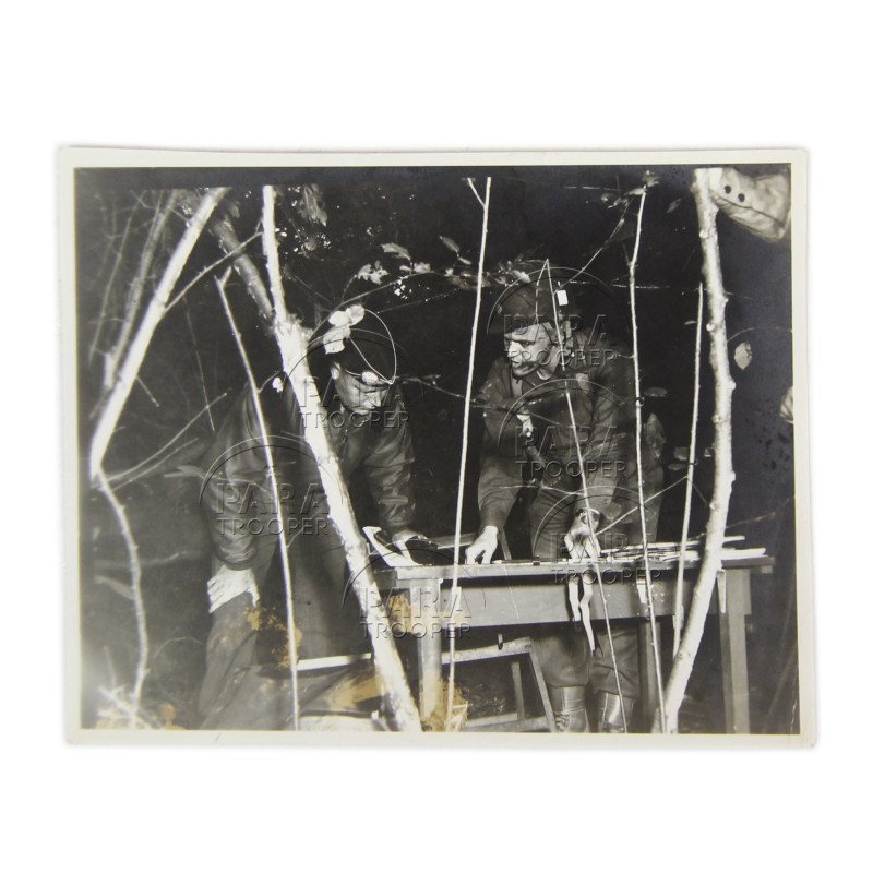 Photograph, Brig. Gen. Higgins, HQ. 101st AB. Div. Photograph, Brig. Gen. Higgins, HQ. 101st AB. Div.