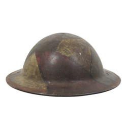 Casque M-1917, 2nd Lt. George Ethridge, Co. A, 326th Inf. Regt., 82nd Infantry Division, AEF, camouflé