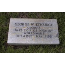 Casque M-1917, 2nd Lt. George Ethridge, Co. A, 326th Inf. Regt., 82nd Infantry Division, AEF, camouflé